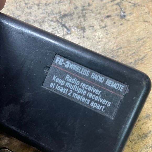 wireless remote control for party fog machines
Receiver and transmitter, - Picture 3 of 5